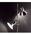 Lampadaire Chrome POLLY 2 ampoules
