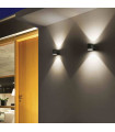 Anthracite SNIF ROUND wall light 1 bulb