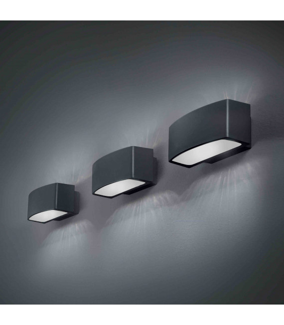 ANDROMEDA Applique antracite 1 lampadina