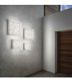 Plafonnier Chrome en cristal ADMIRAL 6 ampoules