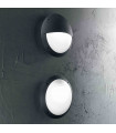 Black designer wall light LUCIA 1 bulb