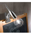 PICCHIO chrome wall light 1 bulb