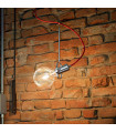 RADIO chrome pendant 1 bulb