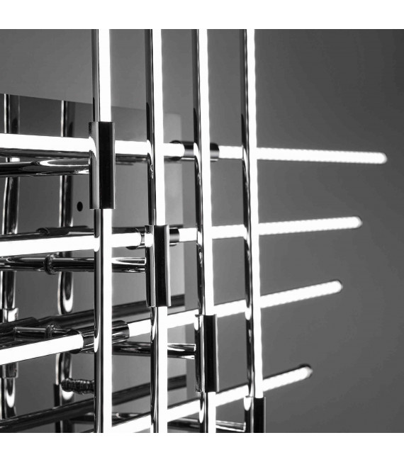 Plafón CROSS 360 bombillas Chrome