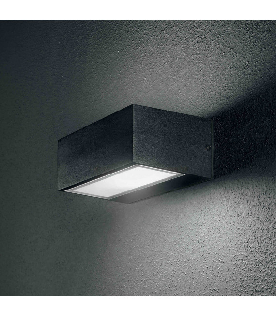 Lampada da parete nera TWIN 1 lampadina