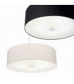 Suspension Noire WOODY 4 ampoules