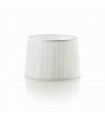 Lampe de table Blanche KATE 1 ampoule en verre