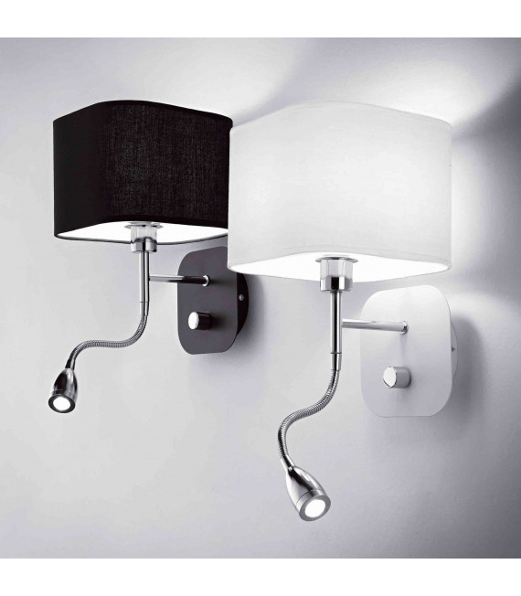 White HOLIDAY 2-light wall light