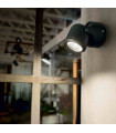XENO black wall light 1 bulb