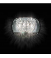 AUDIL-61 4-light chrome-plated crystal wall light
