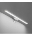 White wall light EDGAR 49 bulbs