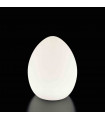 Lampe de table Blanche LIVE 1 ampoule Largeur 30 Cm