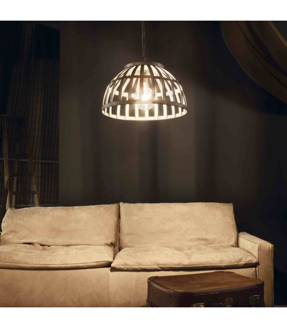 CESTO iron pendant light 1 bulb