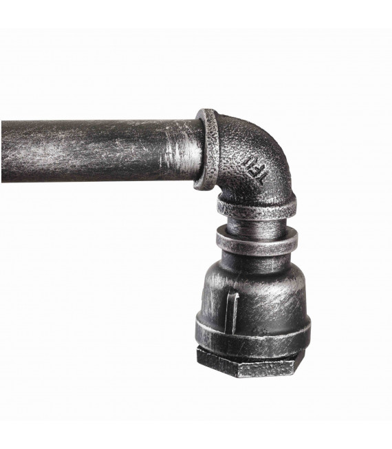 Applique nero antico 3 lampadine PLUMBER