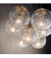 MAPA SAT brass pendant light 7 bulbs