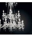 Transparent Suspension REDENTORE 18 bulbs