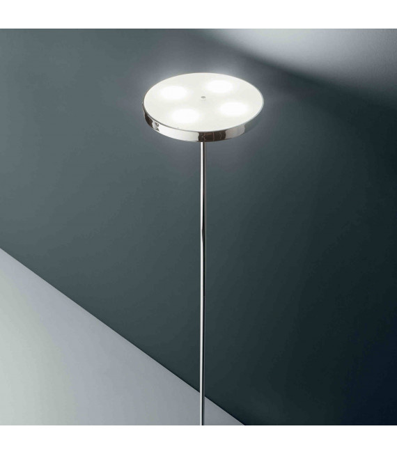 COLONNA piantana cromo 4 lampadine