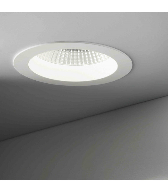 Spot encastrable Blanc BASIC 1 ampoule