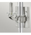 Applique murale Ascher Nickel poli