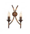 Applique murale Bamboo Bronze patine 33
