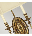Applique murale Cambridge Laiton bruni 44,8 Cm