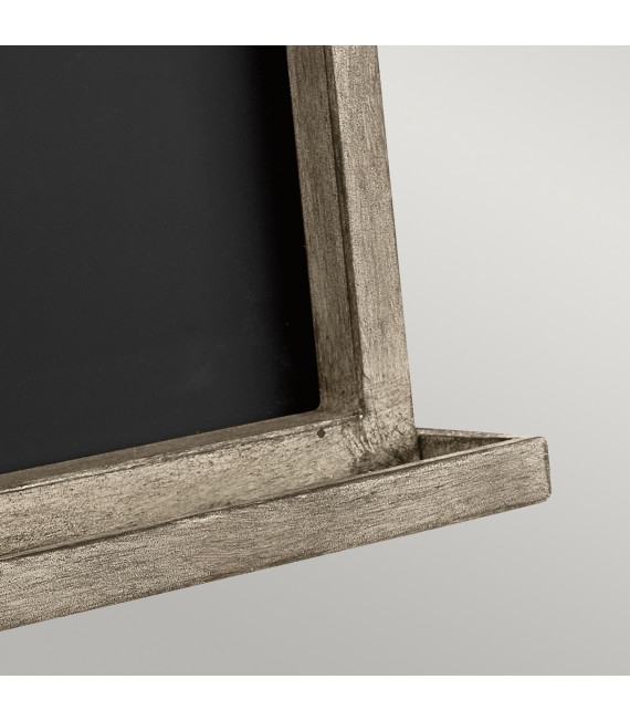 Applique murale Chalkboard Zinc altéré 61 Cm