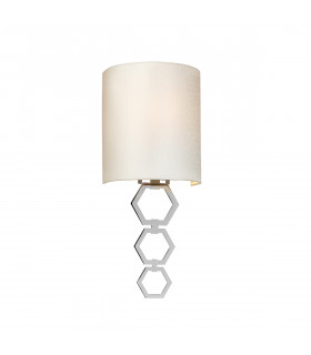 Applique murale Clark Chrome poli 47