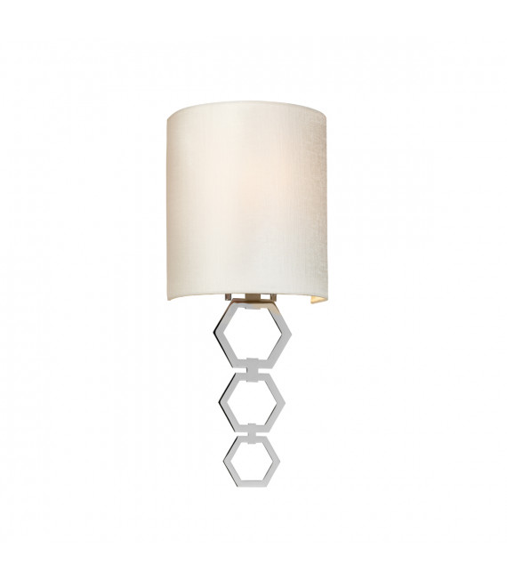 Applique murale Clark Chrome poli 47
