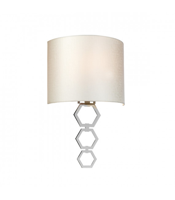 Applique murale Clark Chrome poli 47