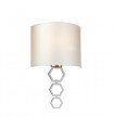 Applique murale Clark Chrome poli 47