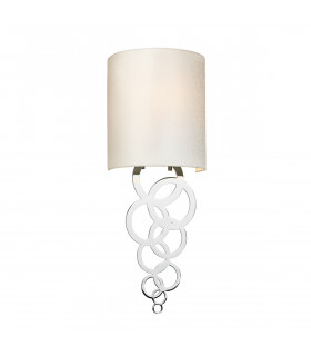 Applique murale Curtis Chrome poli 52
