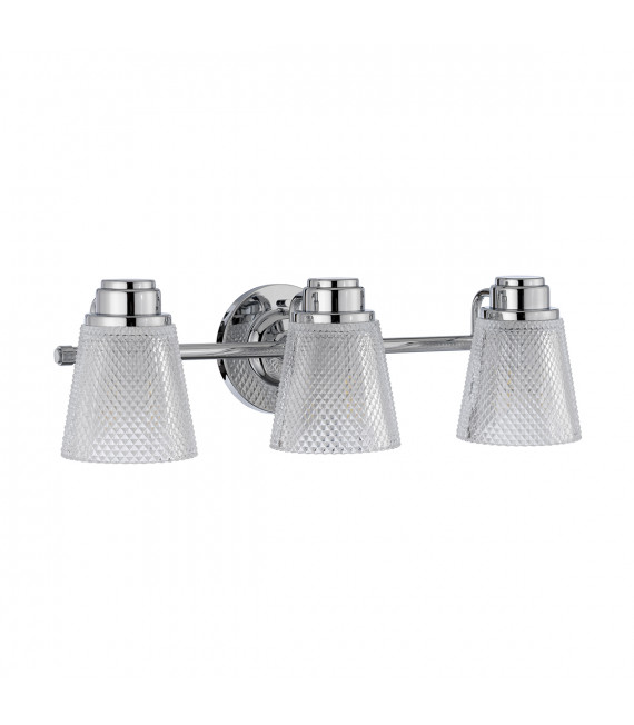 Applique murale Hudson Chrome poli