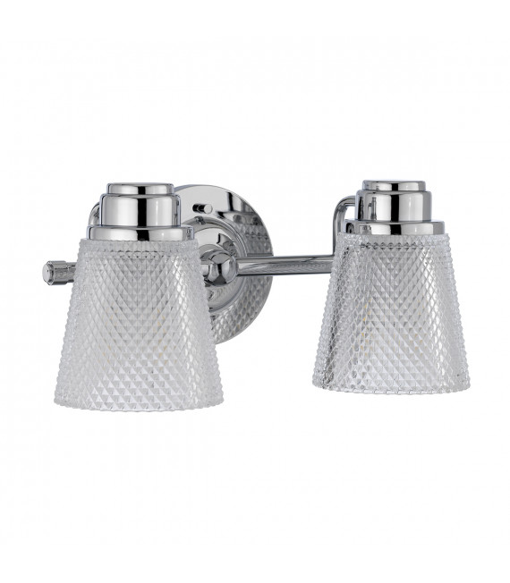 Applique murale Hudson Chrome poli