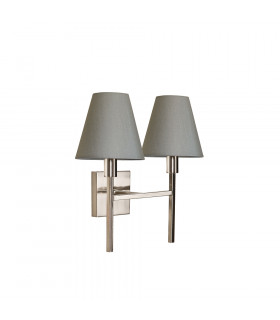 Applique murale Lucerne Nickel brossé 35