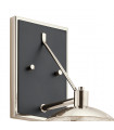 Applique murale Marilyn Nickel poli 19,5 Cm