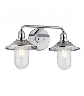 Applique murale Rigby Chrome poli