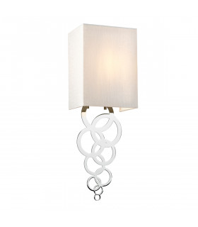 Applique murale Rosa Chrome poli 52