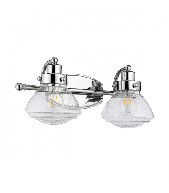 Applique murale Scholar Chrome poli
