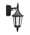 Applique murale de jardin Rimini Noir 43 Cm