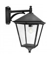 Applique murale de jardin Turin Grande Noir 56 Cm