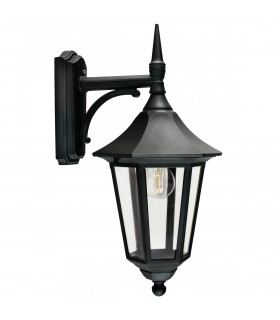 Applique murale de jardin Valencia Noir 55 Cm