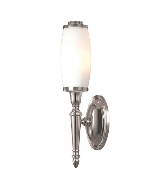 Applique murale salle de bains Dryden Nickel poli 40 Cm