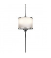 Applique murale salle de bains Mona Chrome poli 55