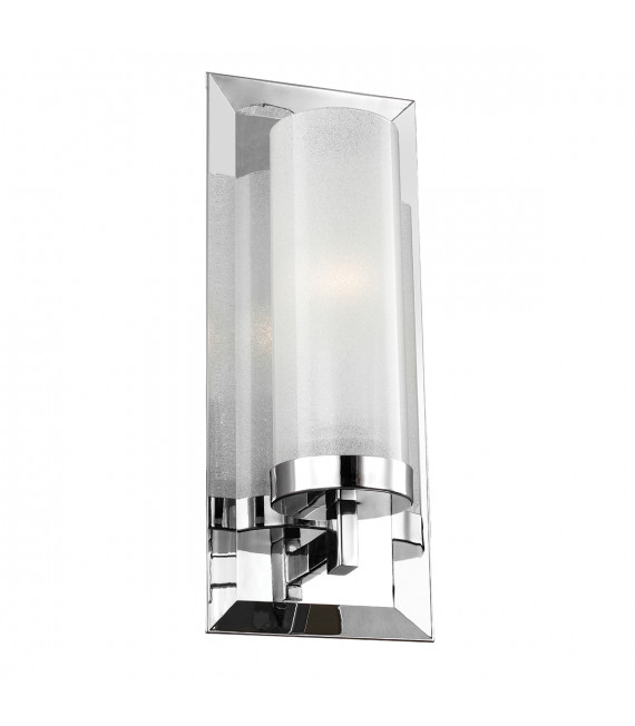 Applique murale salle de bains Pippin Chrome poli 38