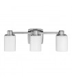 Applique murale salle de bains Tessa Chrome poli 19