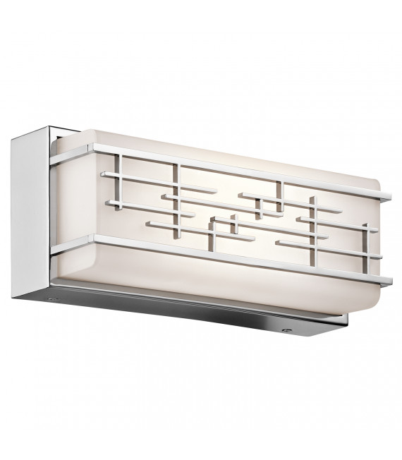 Applique murale salle de bains Zolon Chrome 12
