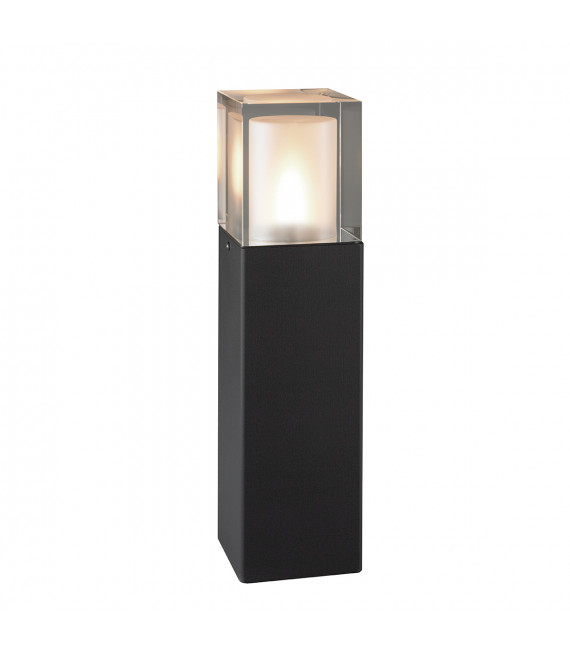 Borne de jardin Arendal Noir 49 Cm