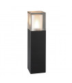 Borne de jardin Arendal Noir 49 Cm