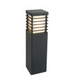 Borne de jardin Halmstad Noir 49 Cm