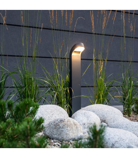 Borne de jardin Molde Graphite 80 Cm